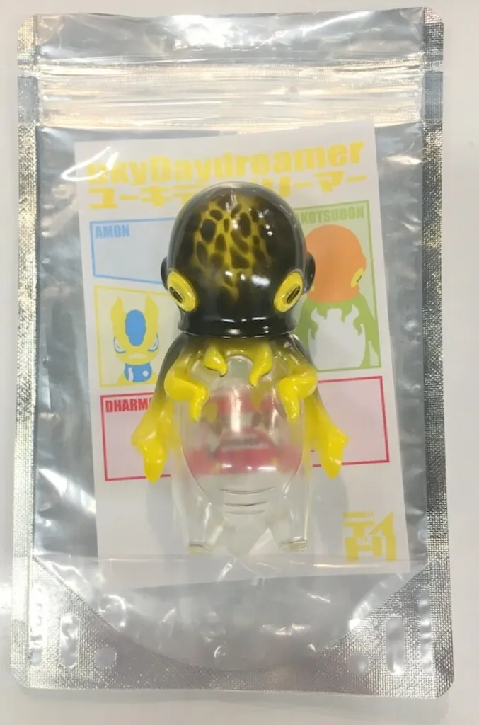 中古フィギュア タコツボン(クリアボディ/ブルー×オレンジ×シルバー塗装) ソフビフィギュア 2025年最新タコツボンの人気アイテム - メルカリ