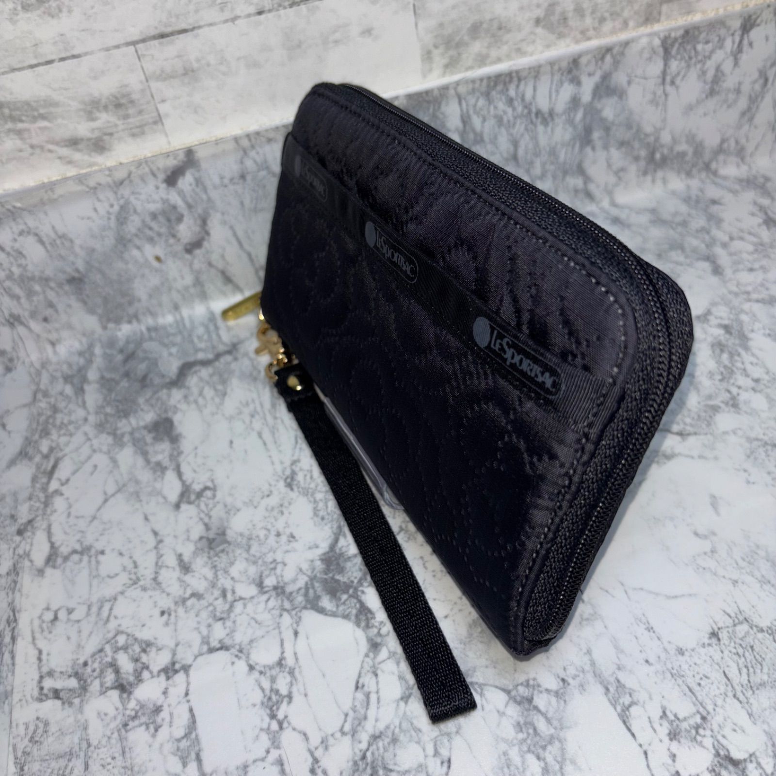 美品 レスポートサック パフィーブロッサムズ 長財布 レスポ 財布 花柄 