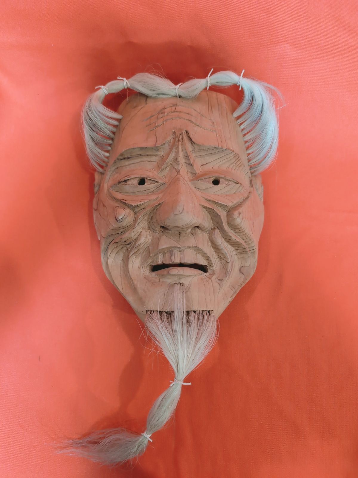 能面 小尉 尉系 古美術 骨董 アンティーク