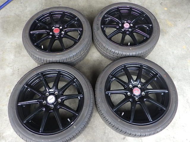 227-17　DDS　アルミホイール＆ラジアルタイヤ　215/45R17　2022年　4本セット