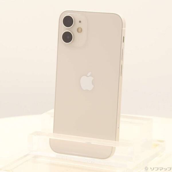 中古品〕 iPhone12 mini 64GB ホワイト MGA63J／A SIMフリー