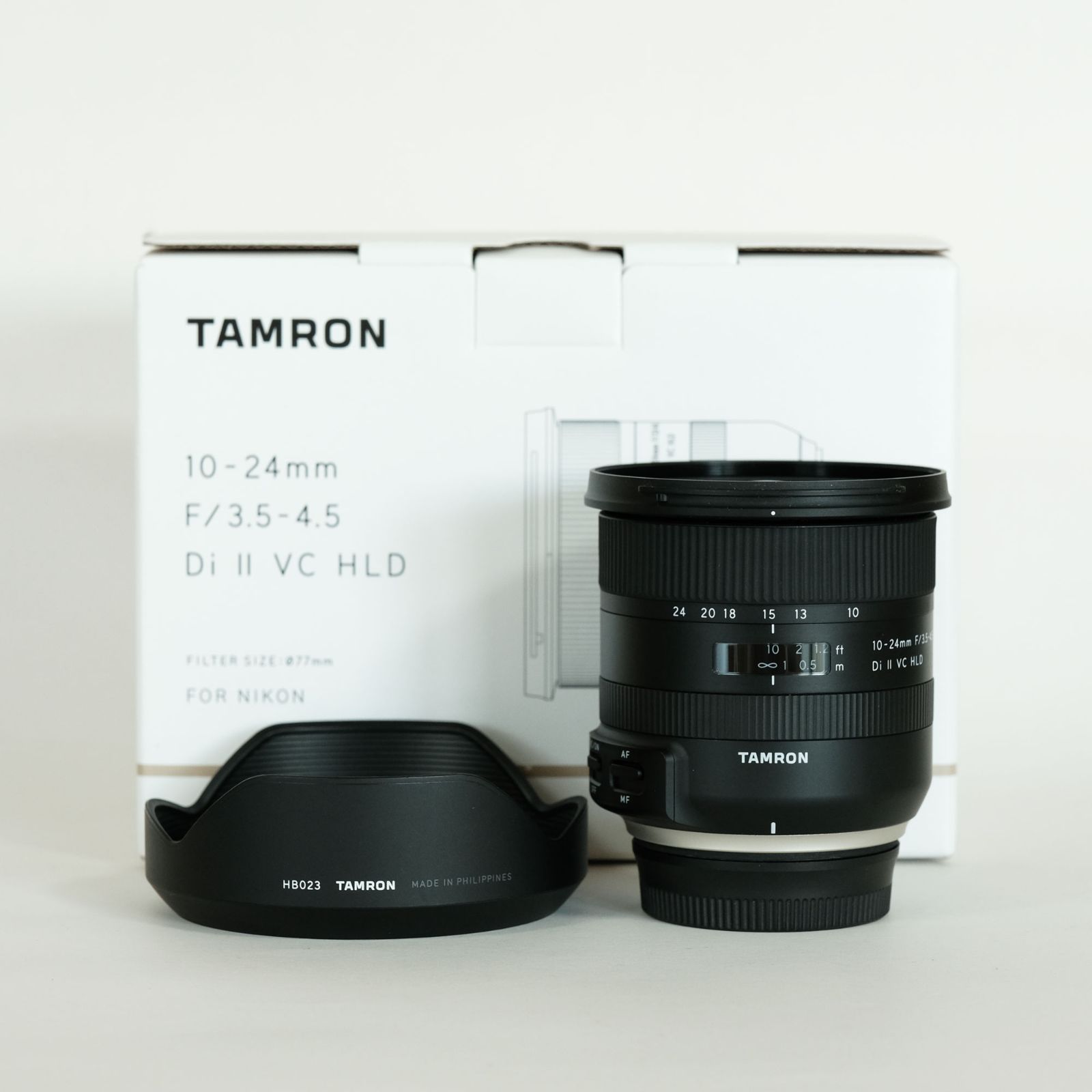 美品] TAMRON 10-24mm F3.5-4.5 DiII VC HLD B023N（ニコンF用）/ Nikon Fマウント - メルカリ