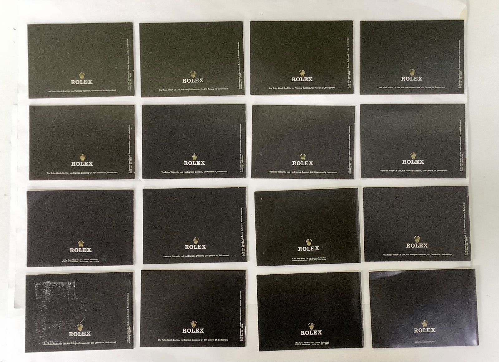 ROLEX ロレックス OYSTER オイスター 冊子 16枚セット - メルカリ