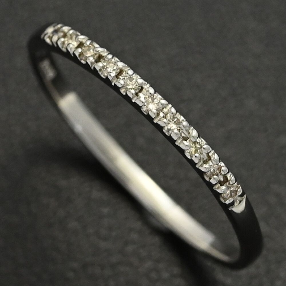0.07ct/ハーフエタニティセッティング・ブラウンダイヤモンド