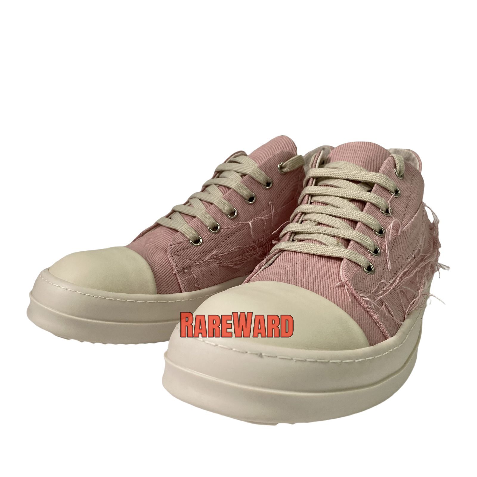Rick Owens DRKSHDW Slashed Sneakers Pink リック・オウエンス