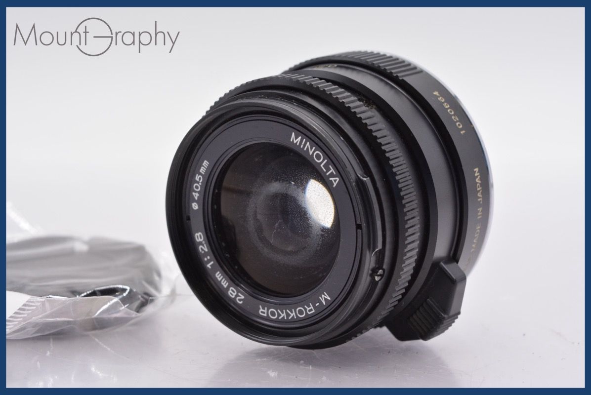 M-ROKKOR 28mm F2.8 ミノルタ Review: Minolta 28mm 2.8 M-Rokkor - phillipreeve.net