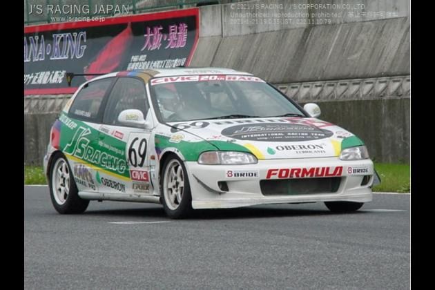 爆買い，人気】 J'S RACING EG6 R304 SUS エキゾースト60RS