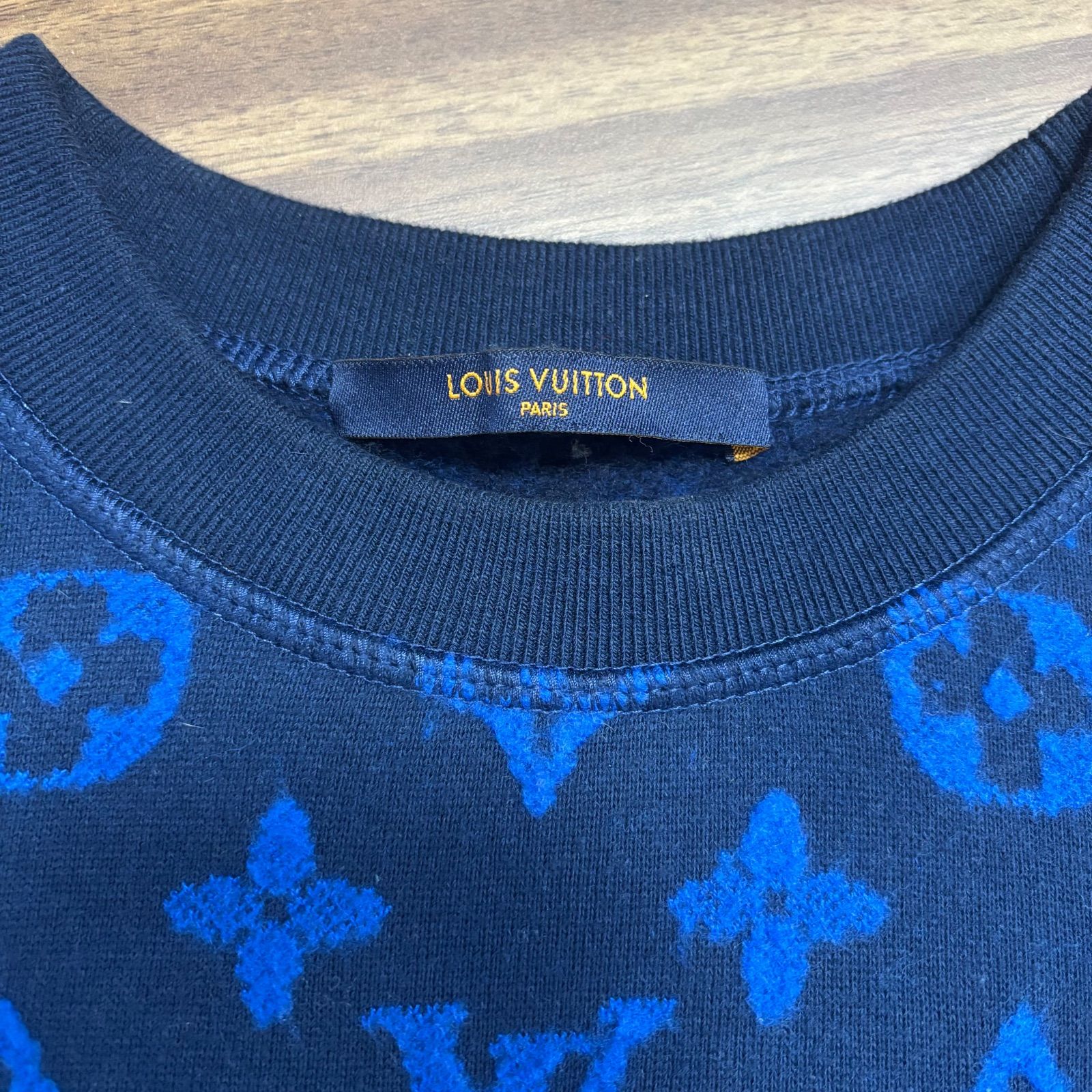 美品】LOUIS VUITTON ルイヴィトン モノグラムジャカードスウェット