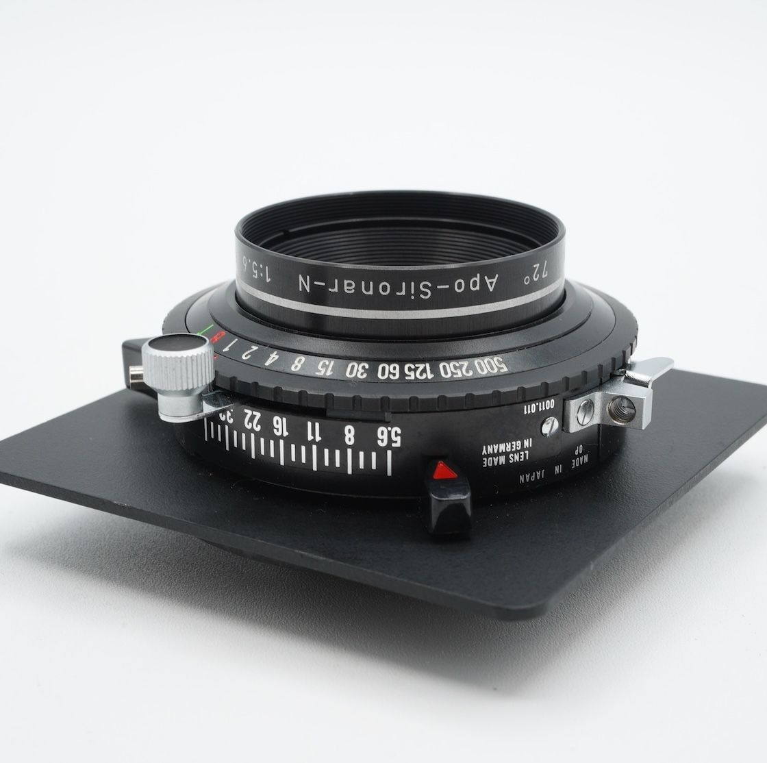 ローデンシュトック RODENSTOCK Sironar 100mm F5.6 美品】ローデンシュトック RODENSTOCK 100mm F5.6 Apo-Sironar-N