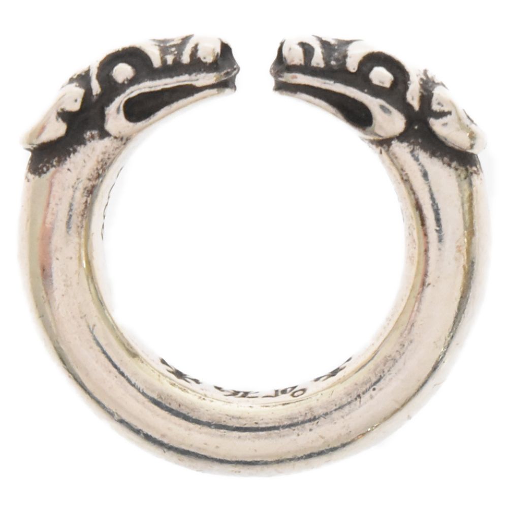 CHROME HEARTS クロムハーツ ダブルドッグ リング US8.5号 CHROME HEARTS クロムハーツ（原本無） DOUBLE DOG RING ダブル