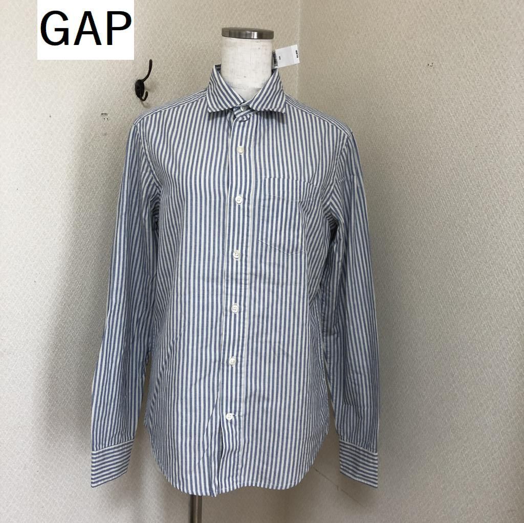 GAP ギャップ レディース ストライプシャツ ブラウス 長袖 ストライプ