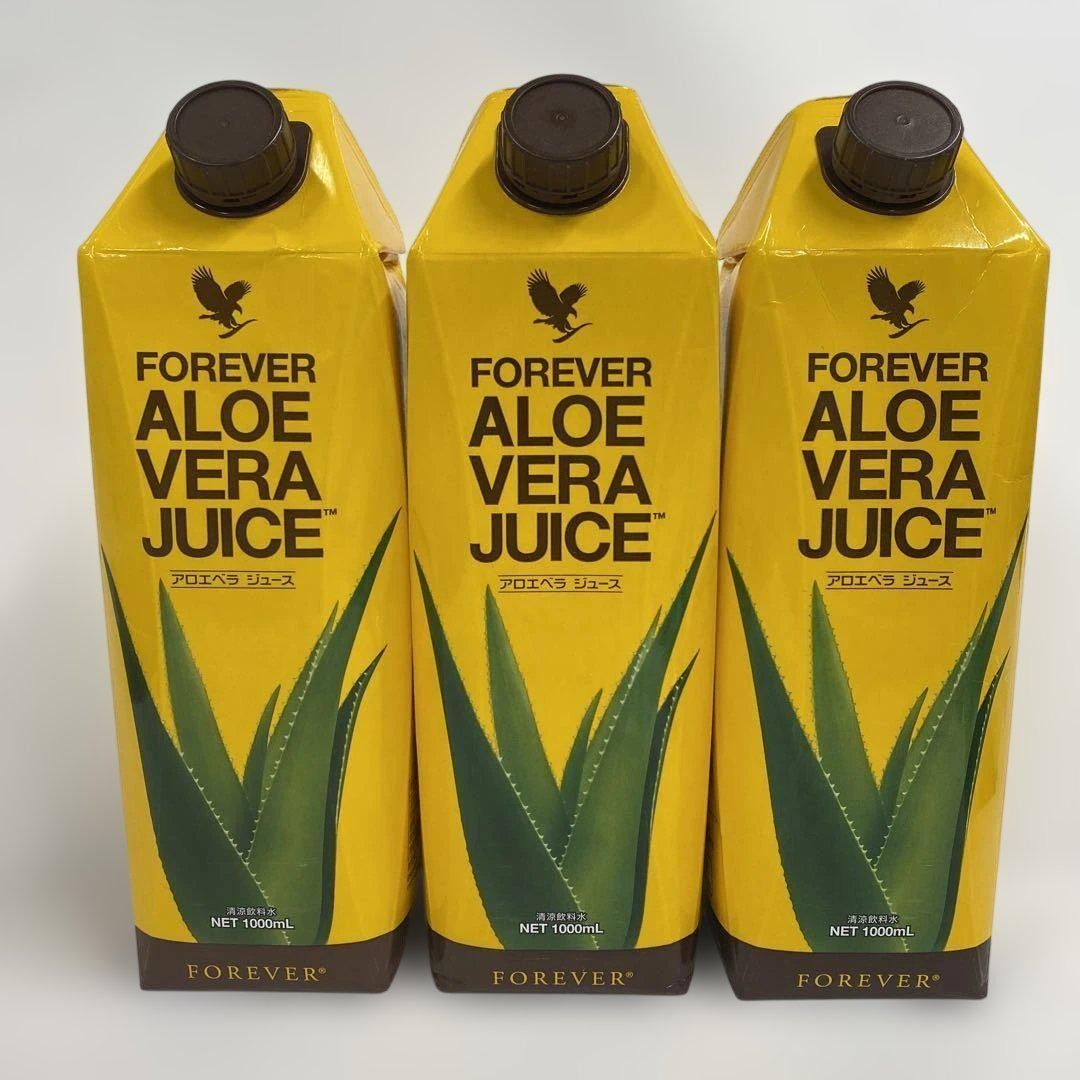A6193 D フォーエバー アロエベラジュース 1000ml 計3点セット 270321