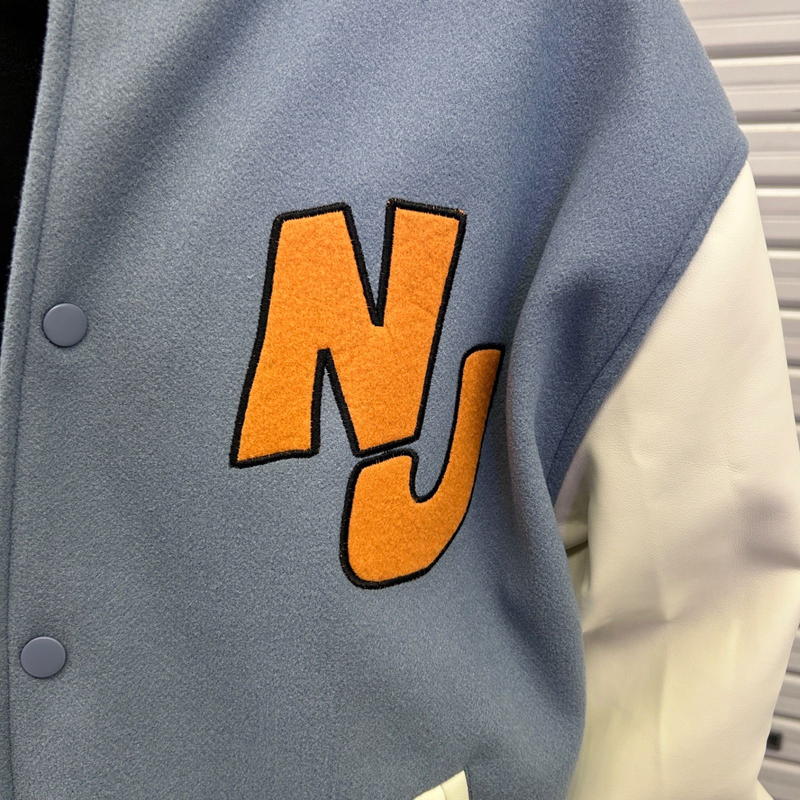 NEW JACK×A.T.C 袖PUレザースタジャン】ニュージャック in the