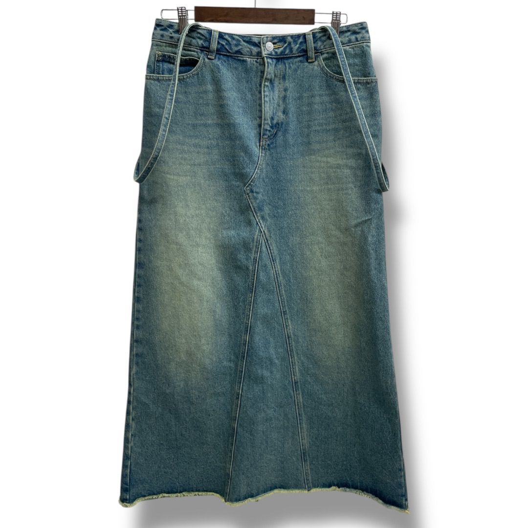 RIVE DROITE リヴドロワ MONN モン LOOSE DENIM SKIRT ルーズ RIVE DROITE リヴドロワ MONN モン LOOSE DENIM SKIRT ルーズ