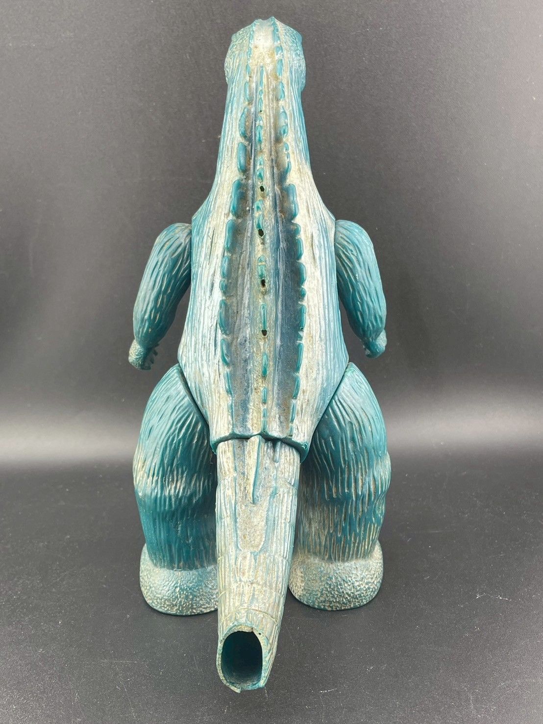 中古品】 マルサン ゴジラ ソフビ 両足刻印 1966年 東宝 怪獣 当時物