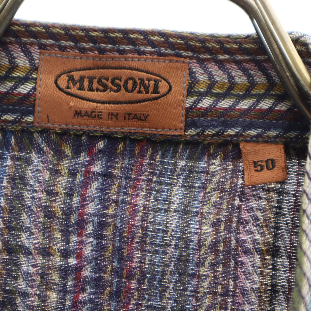 Missoni ミッソーニ イタリア製 リネンブレンド ストライプ柄
