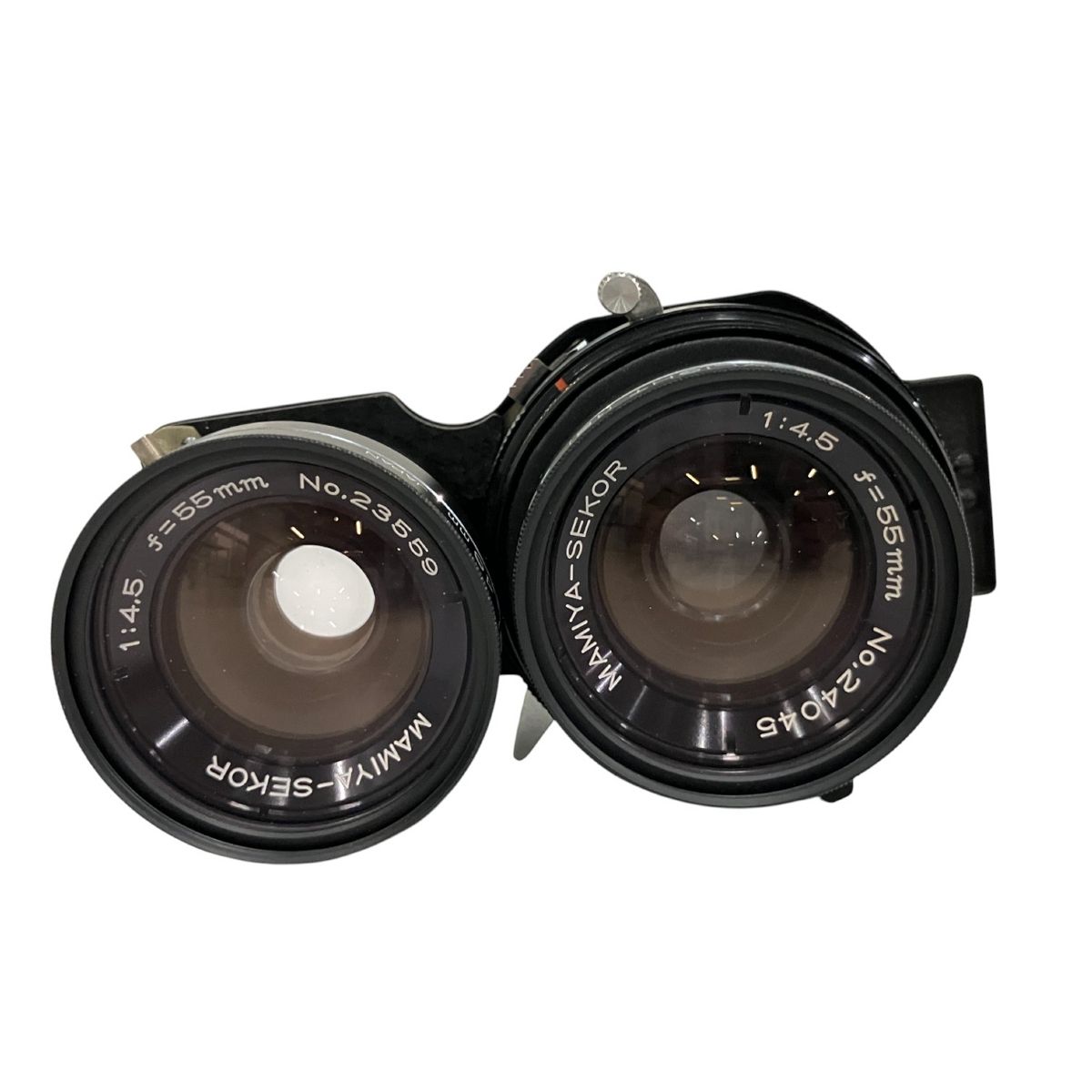 お得，最新作 MAMIYA SEKOR 二眼レフ レンズ 55mm F4.5 状態良