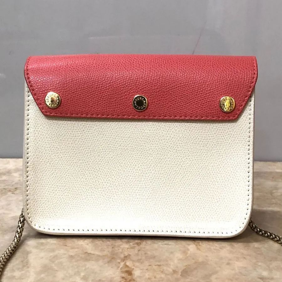 フルラ ショルダーバッグ チェーン メトロポリス バイカラー ミニ