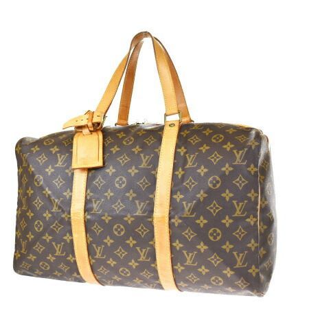 【中古】 ルイヴィトン LOUIS VUITTON サック スープル 45 ボストンバッグ 旅行かばん ハンド モノグラム レザー M41624 82BS438
