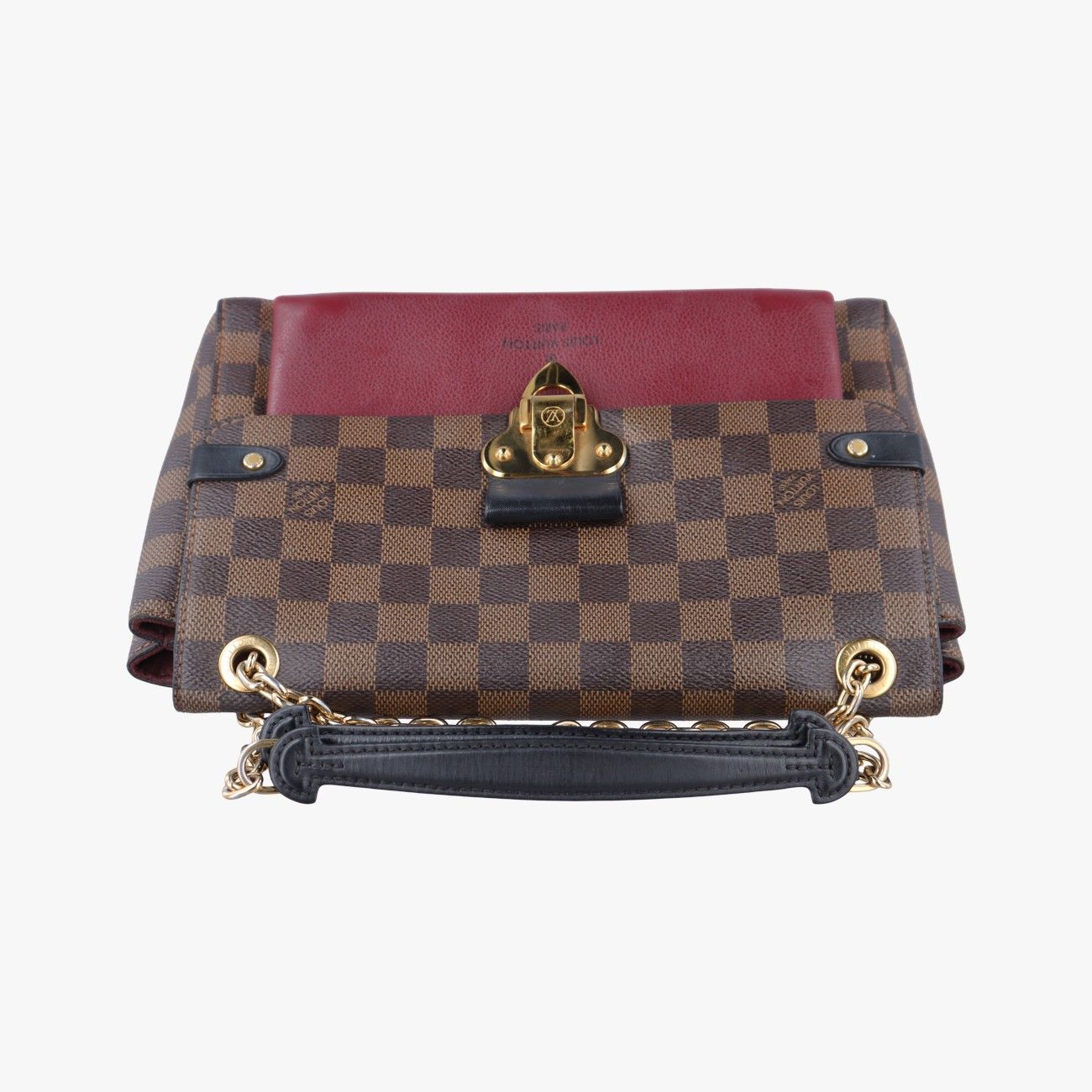 VuittonヴァヴァンPMエベーヌ×ボルドーモノグラムキャンバス×カーフレザーN40109FN4270