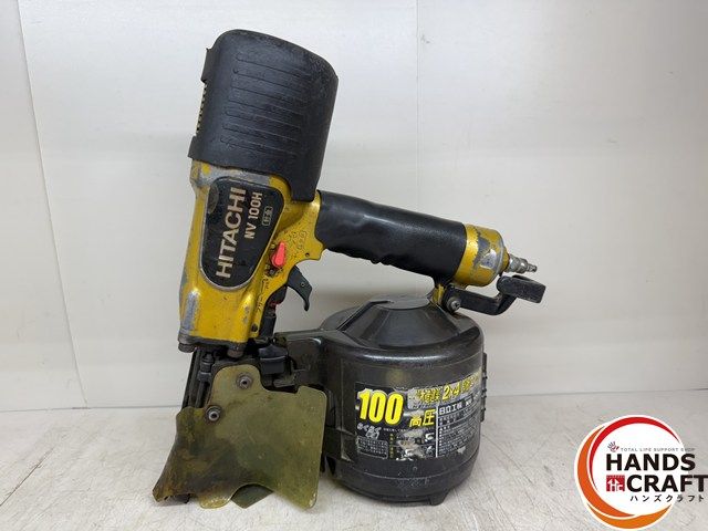 中古】 HiKOKI ハイコーキ 日立工機 高圧ロール釘打機 NV100H 中古】 HiKOKI ハイコーキ 日立工機 高圧ロール釘打機 NV100H