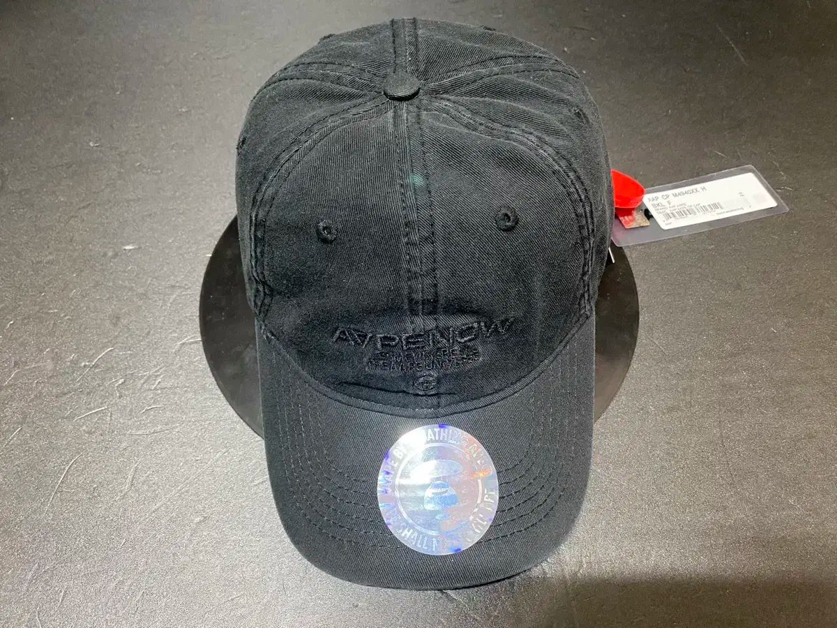 AAPE Now cap ー black 人気 25ss AAPE Now cap-black -25ss | 브랜드