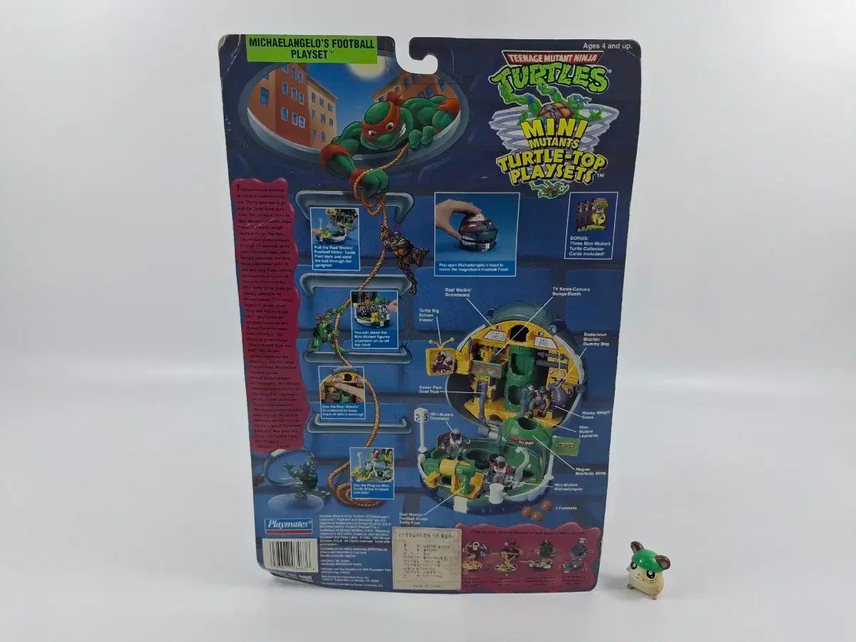 ニンジャ タートルズ プレイセット ミケランジェロ フットボール バージョン