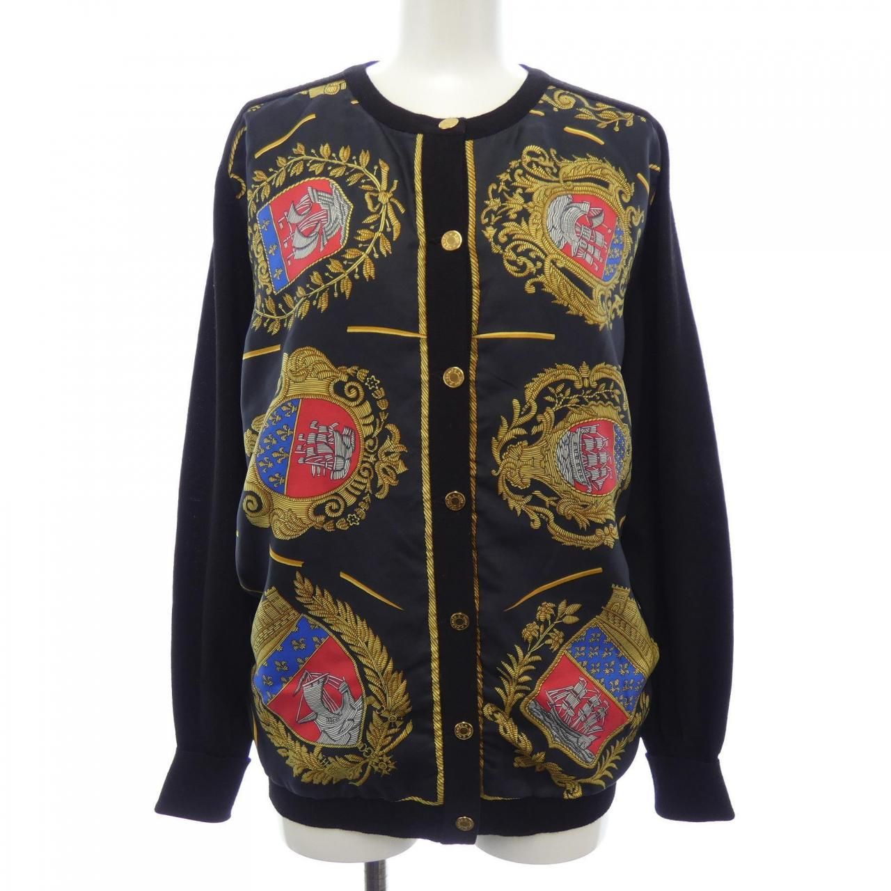 ヴィンテージ】エルメス HERMES カーディガン アーカイブ品 オールド