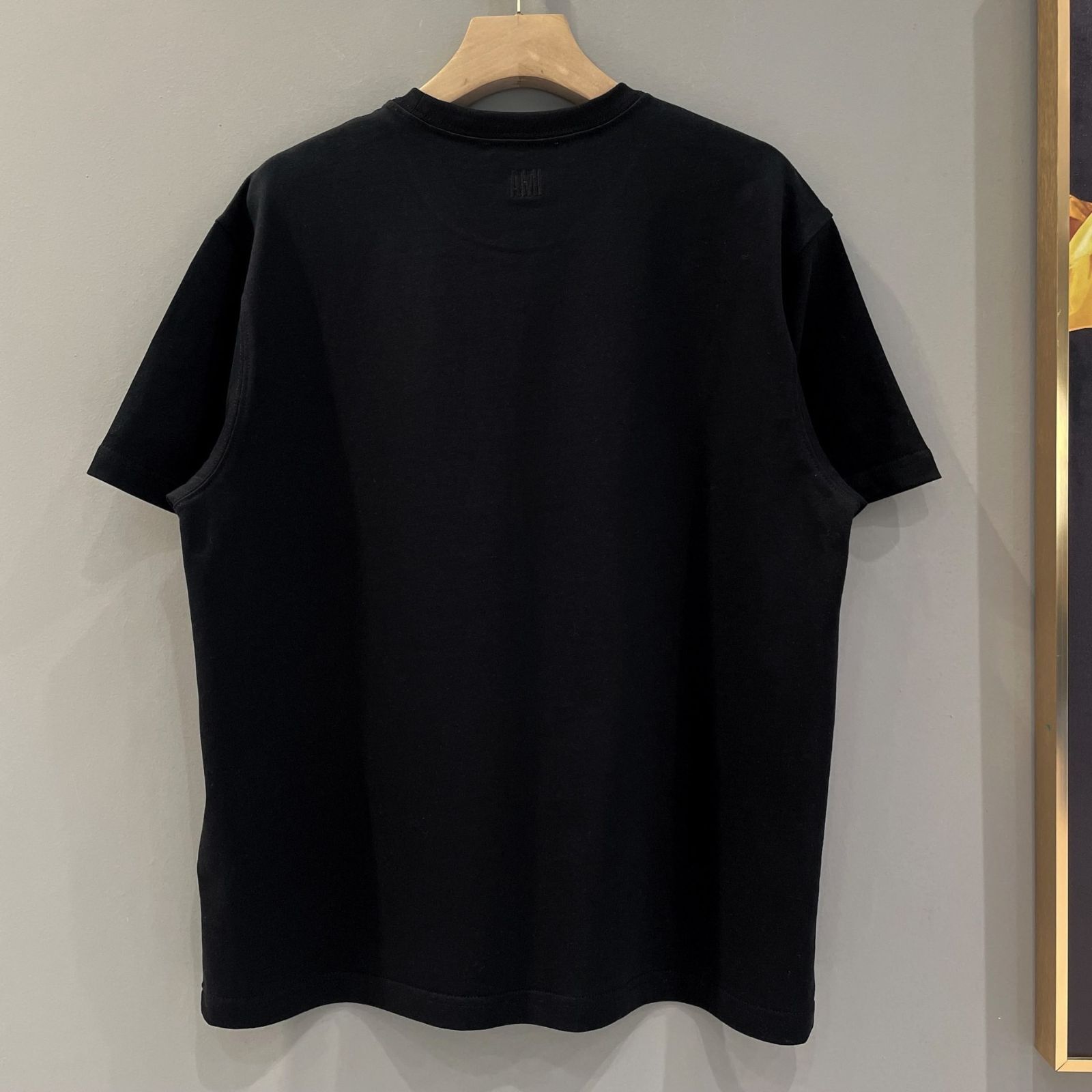 新品・特価】AMI PARIS アミパリス Tシャツ 半袖 黒 赤ハート