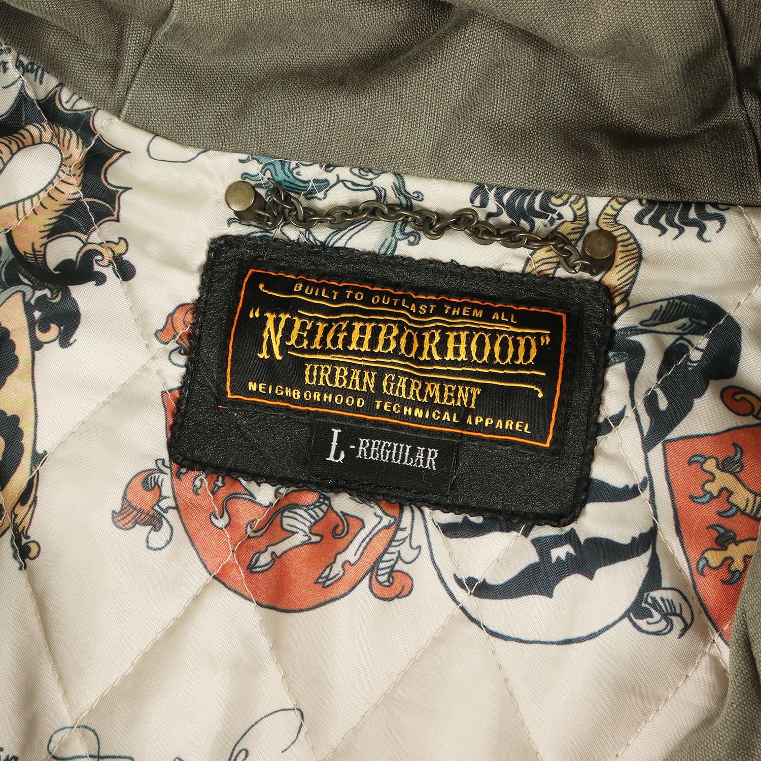 NEIGHBORHOOD ネイバーフッド コート サイズ:L リアルファー付き