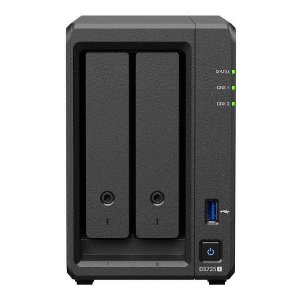 Synology シノロジー DiskStation DS725 HAT3320-8TB 2個 DS725 _HAT3320-8TB2 2661713