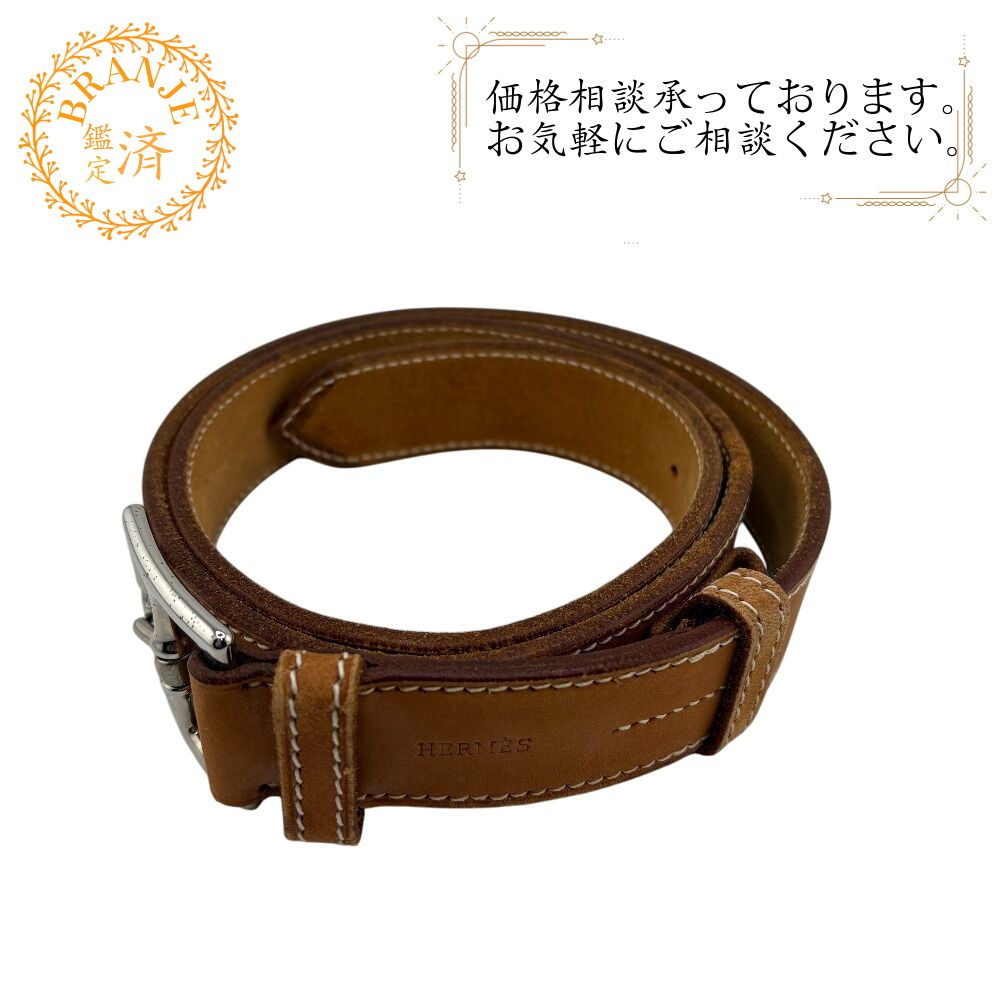 HERMES エルメス ヘルメス エトリヴィエール ベルト ブランド ジーンズ ワンピース カジュアル ビジネス ブラウン メンズ おすすめ 人気