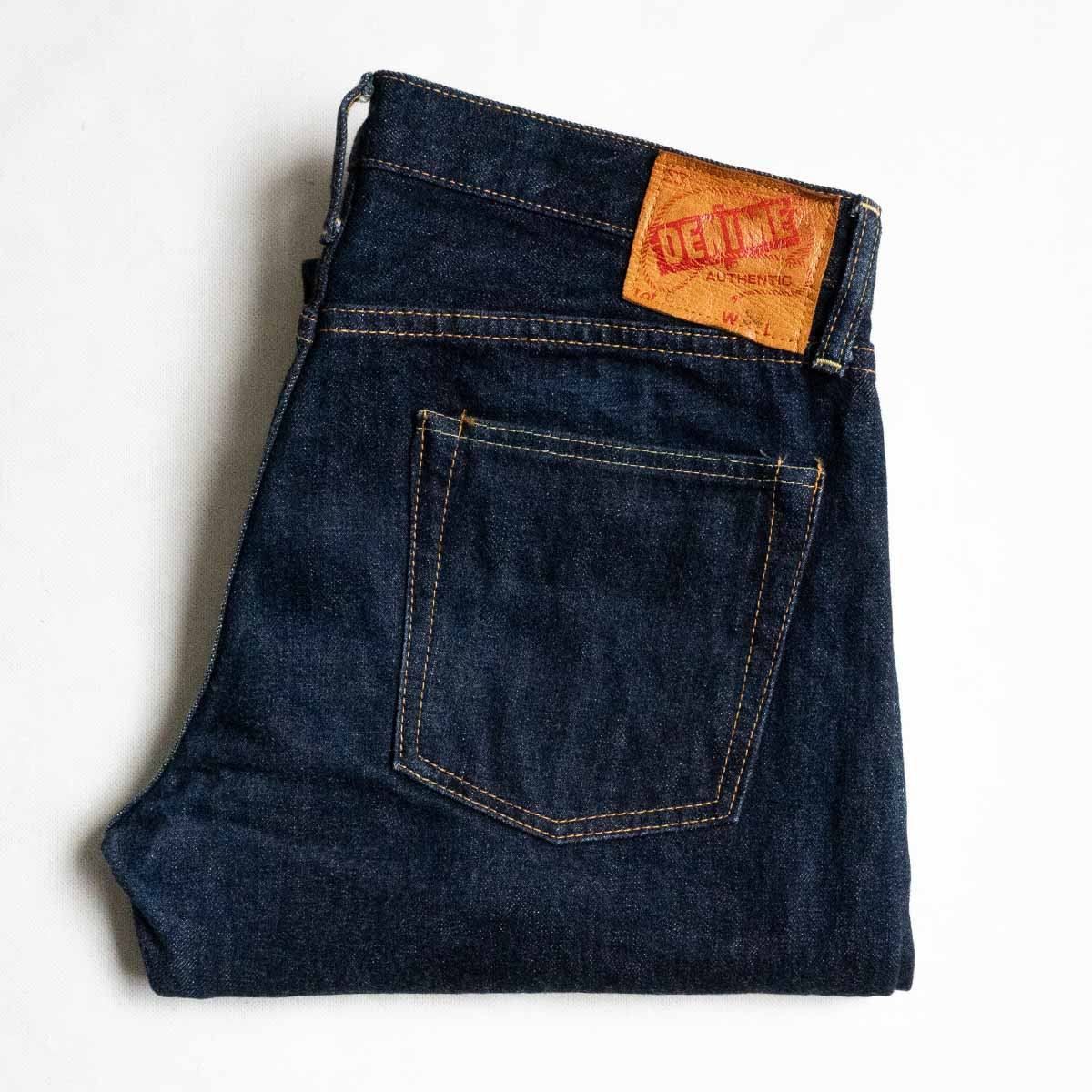濃紺 Denime デニム パンツ W34 ドゥニーム インディゴ デカ耳 セルビッチ 25050436