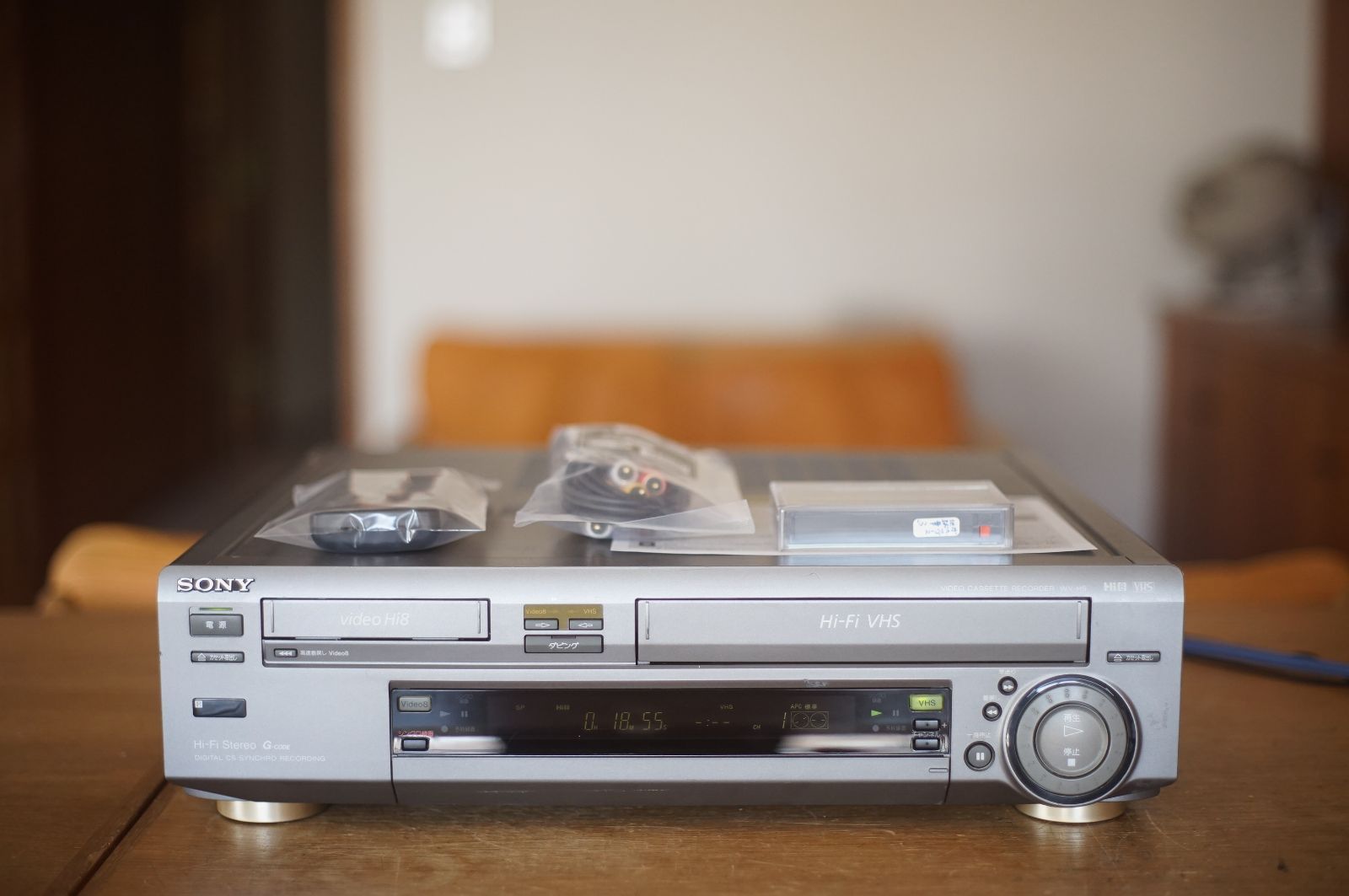動作保証あり SONY WV-H5 HI8 VHS 8ミリビデオデッキ - メルカリ