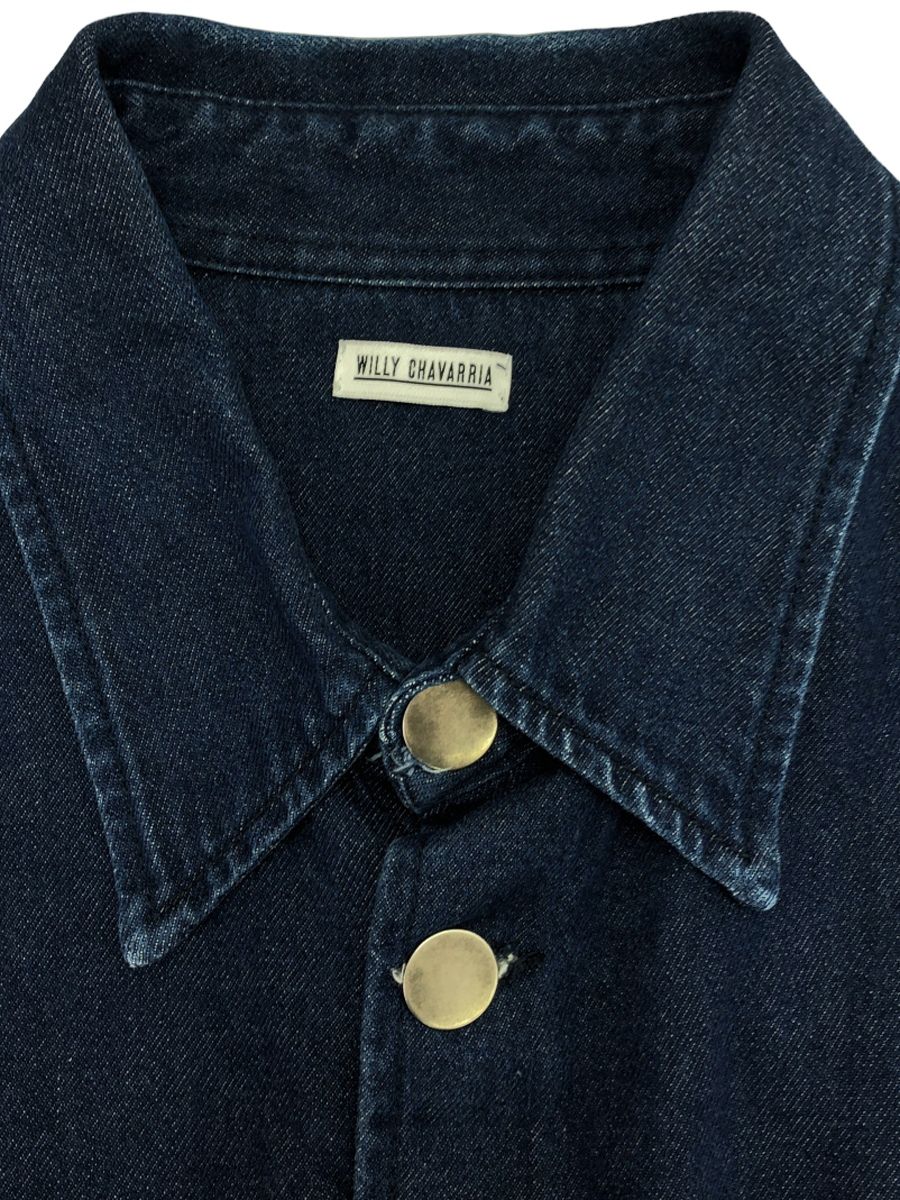 WILLY CHAVARRIA デニムシャツ S XL相当 WILLY CHAVARRIA デニムシャツ