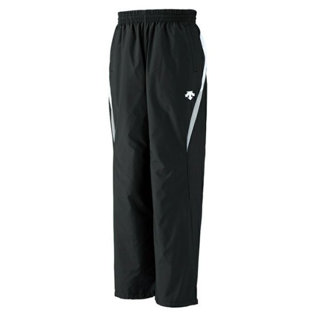 DESCENTE デサント ウインドジャックパンツ ブラックxホワイトxシルバー Oサイズ PJ-320PB BKWH | スポーツ スポーツ用品 野球 ベースボール ベースボールウェア トレーニングウェア ボトムス ウイ