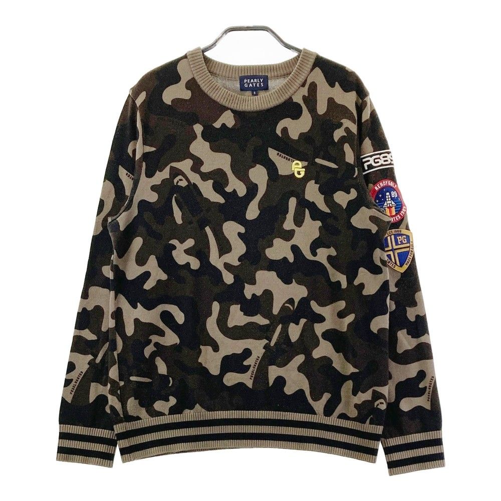 PEARLY GATES カモフラージュ セーター サイズ5 PEARLY GATES カモフラージュ セーター サイズ5 【公式通販】