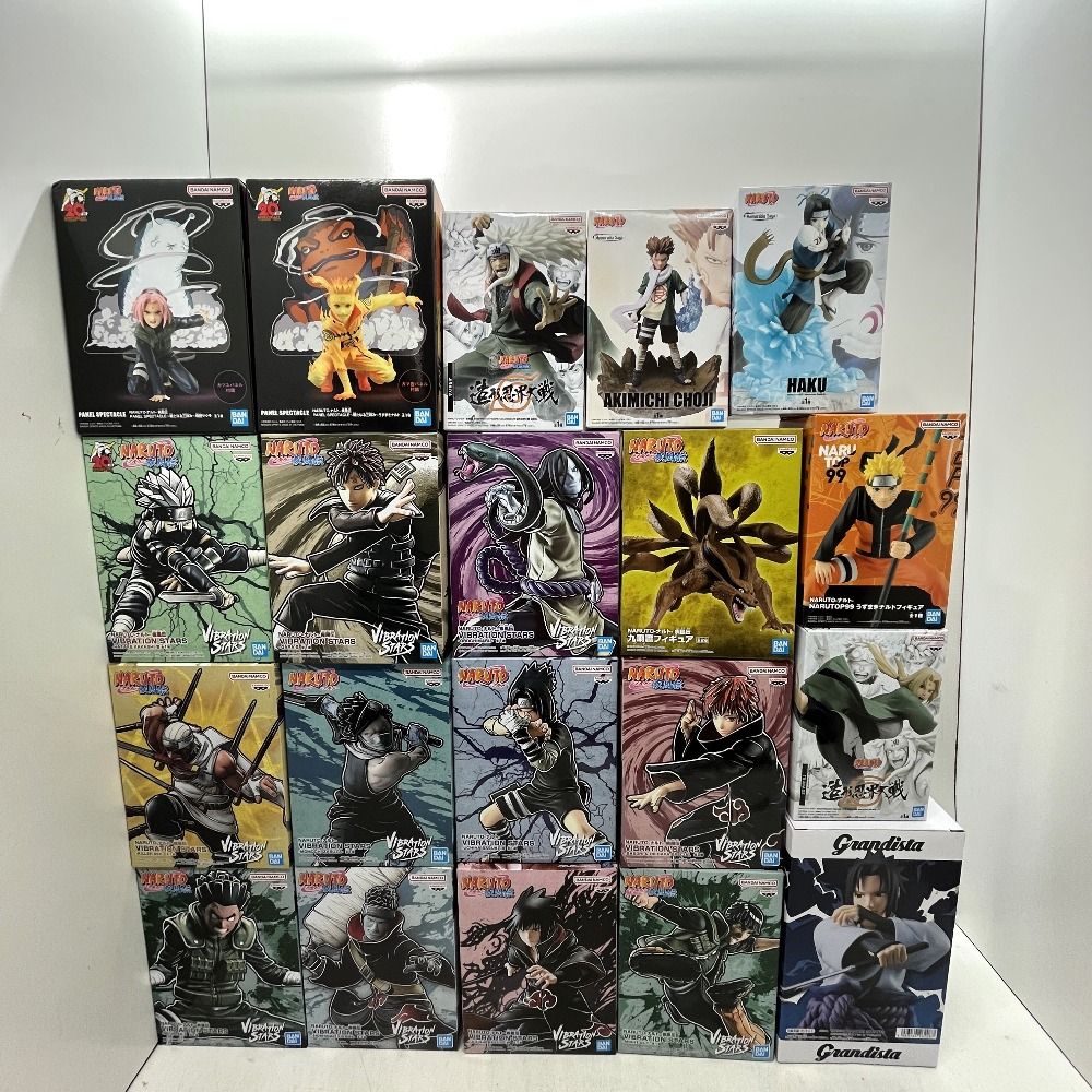 06w7107 NARUTO ナルト フィギュア まとめ売り  フィギュア  【中古品】