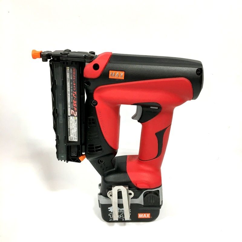 マックス 充電式ピンネイラ TJ-35P2-BC/15A 14.4V 3.0Ah