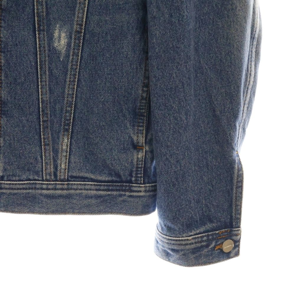 DIESEL デニムジャケット Sサイズ NOT COOL ANYMORE Diesel Not Cool Anymore Print Denim Jacket | ModeSens