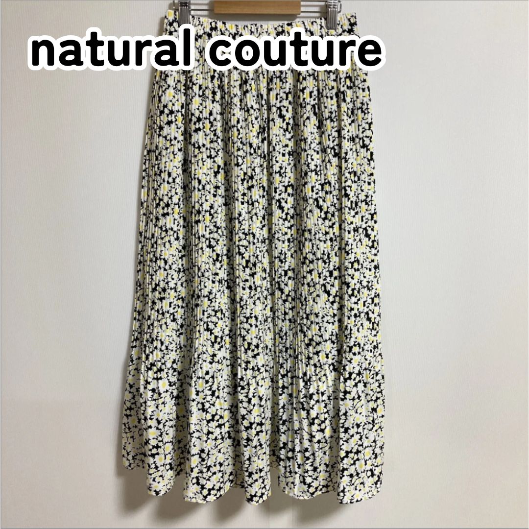 natural couture ナチュラルクチュール ホワイト イエロー ブラック