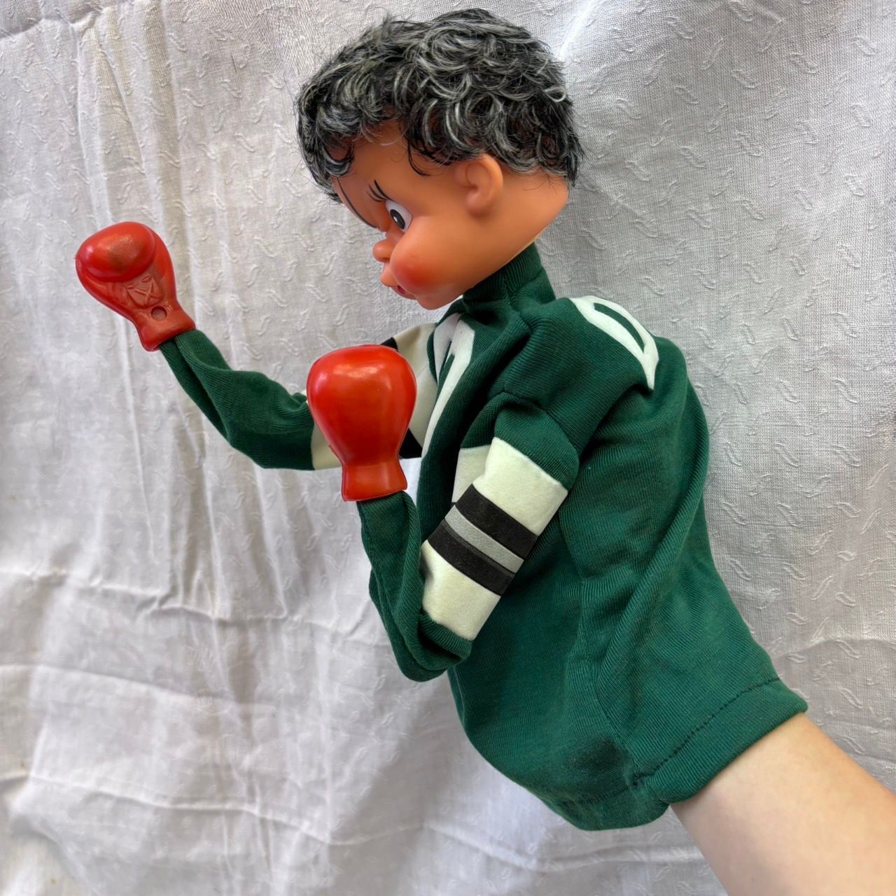 ボクシング指人形　レア品　昭和レトロ　おもちゃ 189 美品 レア ボクシング 指人形 昭和レトロ おもちゃ - メルカリ