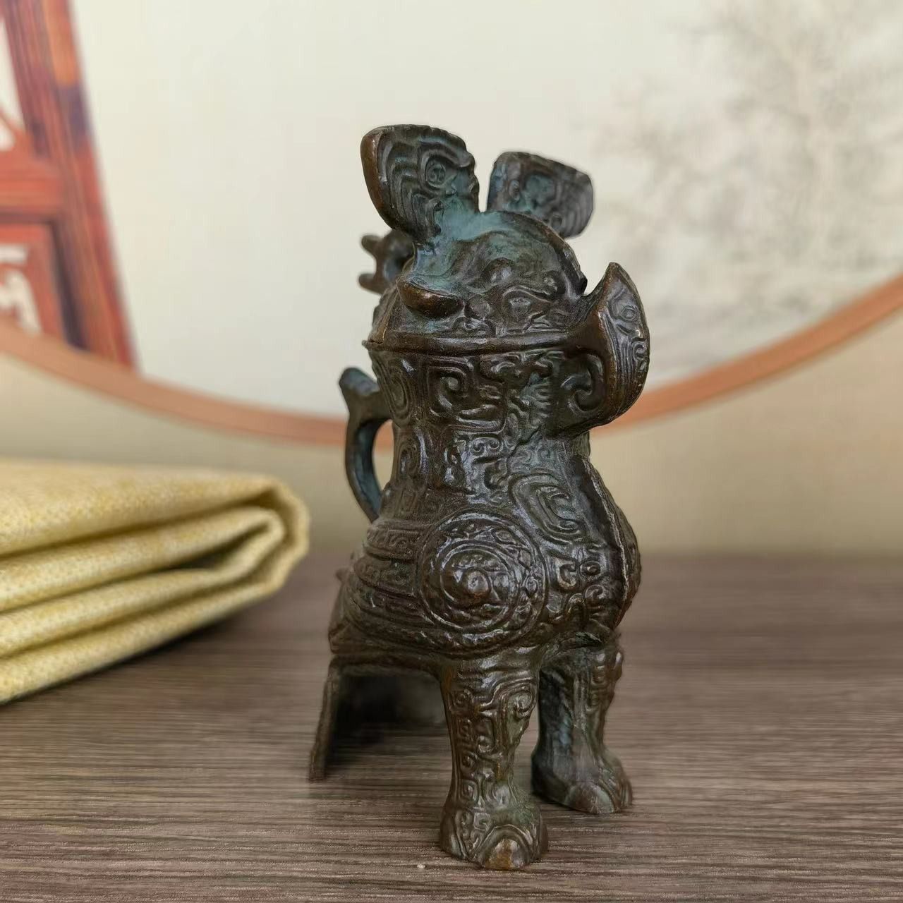 翡翠 彫り物 骨董品 縁起物 厄祓い 翡翠 彫り物 骨董品 縁起物 厄祓い - メルカリ