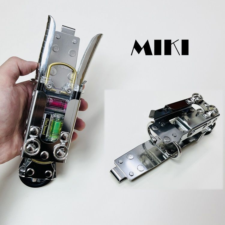 三貴MIKI 工具ホルダー工具差し SPH着脱タイプ SPH50-LV2 エビスEBISUトビレベル2 水平器ホルダー カッター ミゼットカッター2連