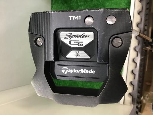 テーラーメイド Spider GTx TRUSS BLACK TM1 33インチ パター PT スチール フレックスその他 メンズ 男性用 右利き 右用 Cランク ゴルフクラブ