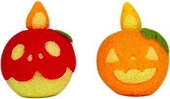 (未使用･未開封品)　ハマナカ フェルトキット Needle Acrylic Felt Halloween かぼちゃとりんごのロウソクおばけ H441-473 qdkdu57 生活家電 【】(未使用・未開封品) ハマナカ フェルトキット Needle