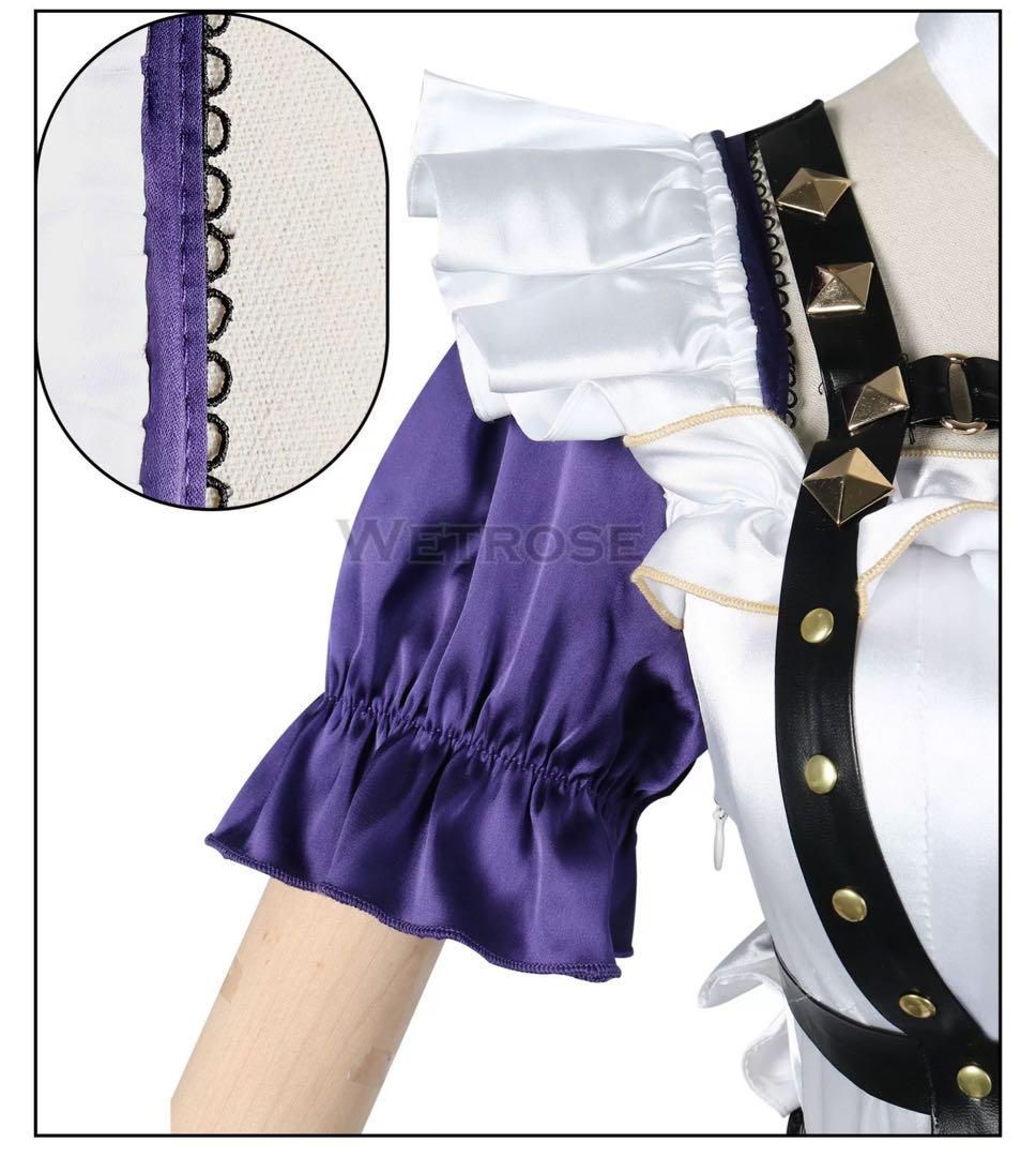 vtuber にじさんじ　狂蘭　メロコ　メイド服　コスプレ　衣装 Amazon.co.jp: VTuber 狂蘭メロコ 新衣装 メイド服コスプレ衣装