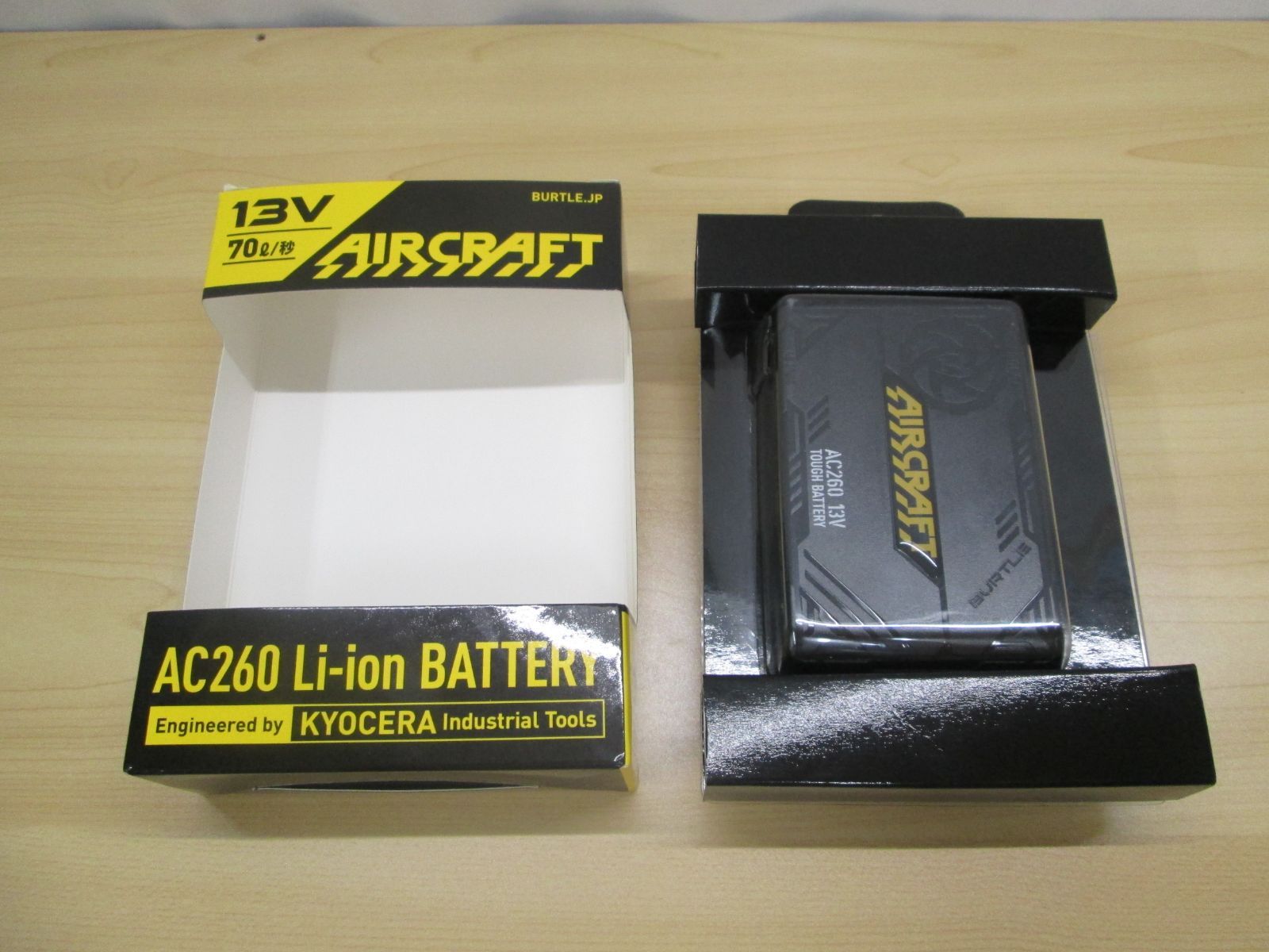 大清水48-1-1118】BURTLE AIRCRAFT バートル エアークラフト 13V 空調