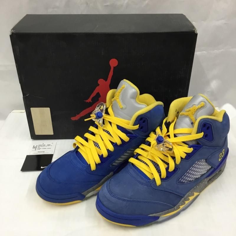 NIKE ナイキ スニーカー CD2720-400 AIR JORDAN 5 LANEY JSP 26cm 箱有 