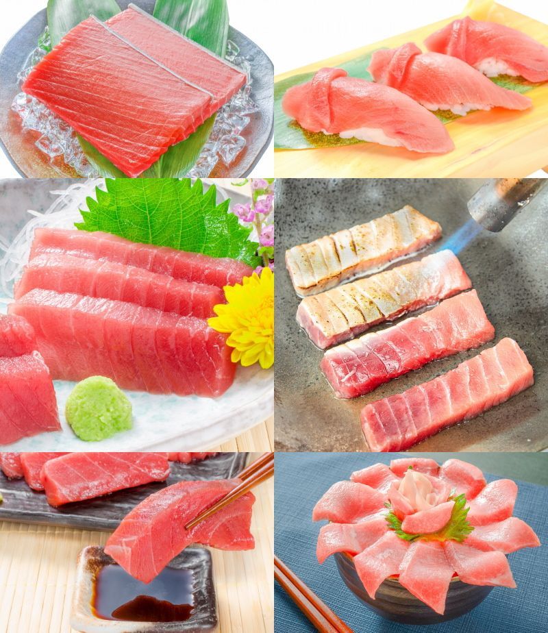 送料無料 本マグロ 本まぐろ 3色セット 大トロ 中トロ 赤身 各200g 超